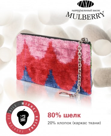 Шелковая (Бахмаль) ключница Grand (L) FLORES VITA! "Цветы жизни!" Key_FLORES VITA!/L